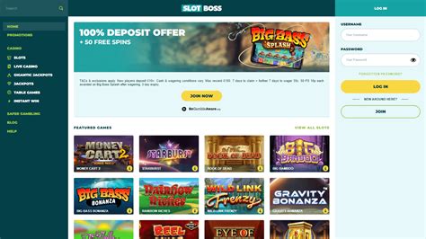 Slot Boss Casino Review (2024) – £10 Bonus & Spins .